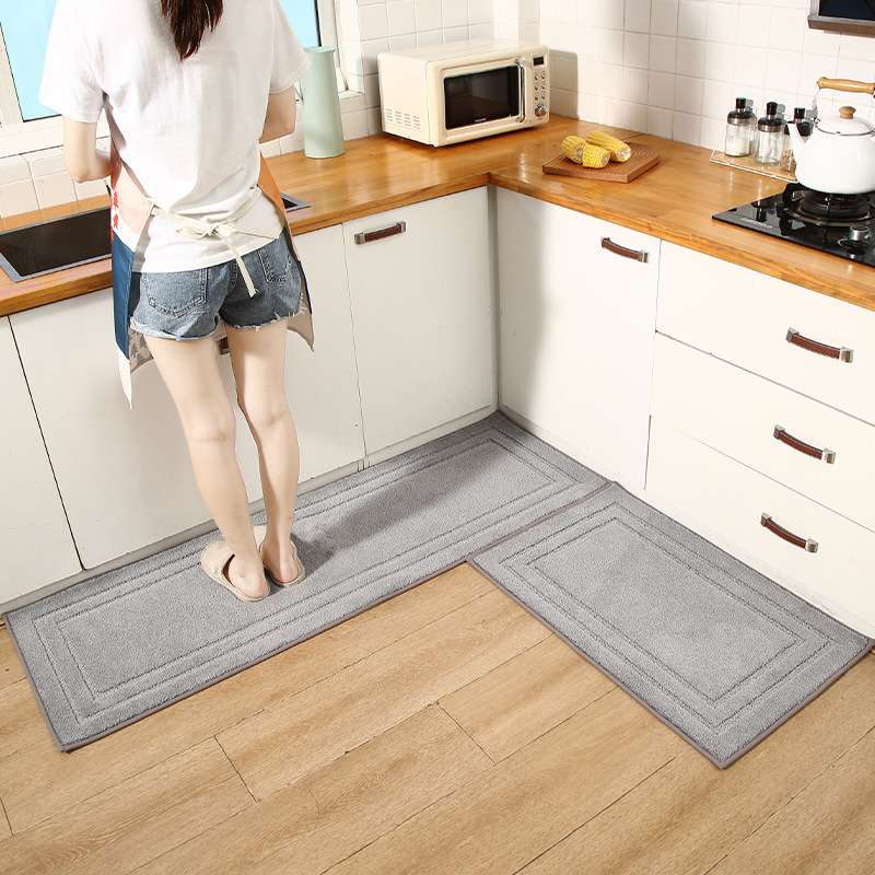 Polyester kitchen mat